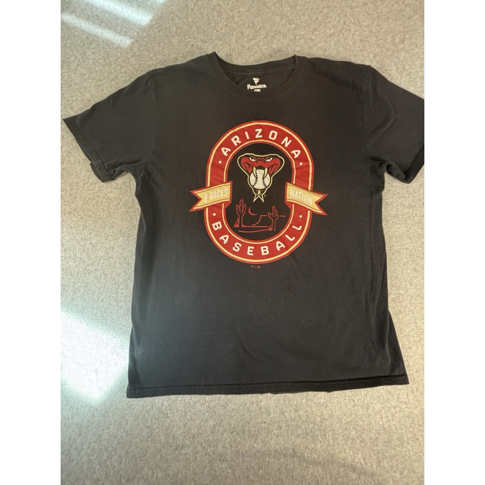 Arizona Diamondbacks D-Backs Nation T-Shirt Fanatics Black Men’s Large